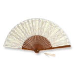 Luksuslik ventilaatoribr&auml;nd, mis &uuml;hendab traditsioonilise k&auml;sit&ouml;&ouml; modernse Art Nouveau ja A Perfect Day [HOSEKKEN] tundlikkusega.. Naiste (Kunst / Beež). beež