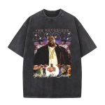 R&auml;ppar The Notorious Big L Lifestylez of The Poor and Dangerous Vintage Pesuga T-s&auml;rk Biggie Smalls T-s&auml;rk Unisex Hip Hop T-s&auml;rgid 2XL black