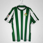03-04 hooaja La Liga Betis kodune retro vana jalgpallis&auml;rk, koopia nr. 17 Joaquin s&auml;rk S roheline