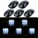 Dodge Ram 1500/2500/3500/4500/5500 jaoks 4x4 / maastikuauto / SUV / Jeep / haagissuvila jaoks LED-kabiini katuse markerid s&otilde;idutuled 5PCS-9LEDS-White