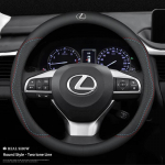 Lexus Auto Nahast Roolikate Libisemisvastased Tarvikud Lexus F SPORT ES RX NX LS UX LM LX GX LC RZ IS CT GS RC HS SC jaoks