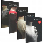 4 raamatut/komplekt Tomoko Nakamichi mustrite maagiline raamat K&ouml;ide 1-4 Venivad kangad R&otilde;ivaste l&otilde;ikemustrite &otilde;petusraamat 4 Books