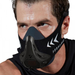 MMA Kardiotreening 3.0 Jooksmine Takistus K&otilde;rgus Vastupidavusmask Ratsutamiseks n&auml;gu Fitness K&otilde;rgm&auml;estiku treening Spordimask S must