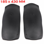2 tk Eesmise poritiiva plastikkate Asendus 110cc 125cc 150cc 200cc 250cc Go kart ATV UTV Buggy Quad Musta krossiratta jaoks