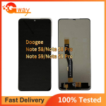 LCD-ekraani ja digitizeri t&auml;ielik komplekt Doogee Note 58 Note 58 Pro Note 59 Note 59 Pro jaoks gray