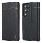 GEBEI Ehtne Nahast Klapp-Magnetiga Sulgemise Disainiga Stand Kaanerihm Samsung Galaxy S25 S24 S23 S22 Ultra S8 S9 S10 S20 Plus jaoks For Galaxy S8 must