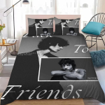 S-Sombr Laulja Tekikott Komplekt Kodu Stiilis Voodipesu Pehme Pesu Puuvillane Voodi 3 Osaline Komplekt &Uuml;li&otilde;pilaste &Uuml;hiselamu Kingitus EU Single(135x200cm) gray