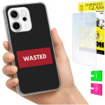 Kaitse&uuml;mbris Oppo Reno 14F / 14 Fs 5G jaoks &Uuml;mbris Foto&uuml;mbris Tagakate &Uuml;mbris + 9H Klaas