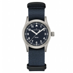 HAMILTON Khaki Field Seeria Kvartsmehhanism Helendavad Unisex &Scaron;veitsi K&auml;ekell 38mm Sinine Ketas Roostevabast Terasest Korpus L&otilde;uendikangas NATO Rihm H69401940 sinine
