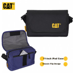 CAT Crossbody kott, &Otilde;lakott, Kerge Messenger kott, Vabaaja Satchel, 11-tollise iPadi kott, Trendikas Klapiga Suure Mahutavusega Must must