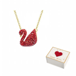 Swarovski Luige Faux Kristallkivist Kaelaehted Naistele F-white gift box punane