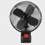 V&auml;litingimustes kaasaskantav suure mahutavusega pika akuajaga liitiumelektriline ventilaator gray