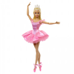 Barbie Ballet Wishes Signature Kleit-&uuml;lesn&otilde;udmism&auml;nguasi/Maja Barbie Nukk Vanusele 6+ Roosa JBJ09