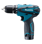 Makita DF330DWX juhtmeta kruvikeeraja-puur, 10,8V, 1,3Ah (2 kaasas) sinine
