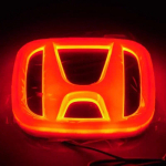 Honda Fiti jaoks Auto Esiv&otilde;re LED Tagumine Pagasiruumim&auml;rk Valgusm&auml;rk Kleebis Honda Accord Odyssey CRV Jazz Civic CITY Crosstour Inspire Pilot jaoks 9X7.5cm punane