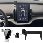 Autofoonihoidik VOLVO EX30 2024 2025 2026 jaoks GPS-i kinnitus Navigatsioonialus Autotarvikud TYPE C Silver
