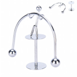 Kaalut&otilde;stja kineetiline vidin m&auml;nguasi Perpetual Motion lauakingitus kontorikaunistus 7.5cm*7cm*2.2cm h&otilde;be