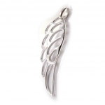 Les Tr&eacute;sors De Lily [G2793] - Pendentif Argent 'Aile Nature' h&otilde;be