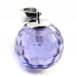 Les Tr&eacute;sors De Lily [G2796] - Pendentif Argent 'Linda' lavande lilla