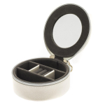Davidti [Q9141] - Zip'n Go satiinbeež lukuga ehtekarp - 13,5x7 cm beež