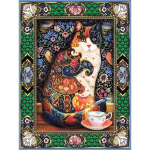 Isetegija 5d Teemantmaal Multifilm Loomade &Uuml;mmargune Teemantmosaiik Kodukaunistus Tikand Kodukaunistus K&auml;sitsi valmistatud 20X30CM