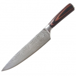8-tolline koka nuga Jaapani koka nuga Damaskuse terasest k&ouml;&ouml;ginuga toiduvalmistamise t&ouml;&ouml;riist 1pc knife