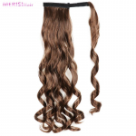 MERISIHAIR M&auml;hkige s&uuml;nteetilisele juukset&uuml;kile pika laine klamber poni sabaga Pure Color juuksepikendused, p&auml;ris naturaalne 22-tolline hobusesaba