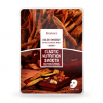 Deoproce V&auml;rvis&uuml;nergia Efektiga Lehtmask Pruun Punane Žen&scaron;enn ja Idamaiste &Uuml;rtide Kompleksi Ekstrakt 20g*5tk/10tk/15tk/20tk 5ea