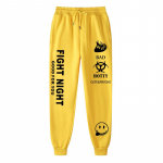 2022. aasta s&uuml;gistalv Kirjatr&uuml;kk dressip&uuml;ksid kottis p&uuml;ksid Naiste Joggers Harajuku pliiatsp&uuml;ksid p&uuml;ksid keskmise v&ouml;&ouml;kohaga dressip&uuml;ksid 2XL kollane