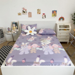 T&uuml;drukutele m&otilde;eldud puuvillane prinditud madratsi kate &Uuml;heosaline k&otilde;ikeh&otilde;lmav libisemisvastane madratsikaitse tolmukate 180x200cm