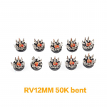 10 tk raadio potentsiomeeter Rv12Mm B103 B503 v&otilde;imsusv&otilde;imendi helitugevuse potentsiomeeter 50K bent