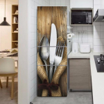 K&uuml;lmkapi tapeet Vin&uuml;&uuml;l Dekoratiivne Pared Wrap K&uuml;lmkapi kleebis Uksekaane Seinakleebised Kodusisustus k&ouml;&ouml;gi jaoks 60x180cm(1 pcs)