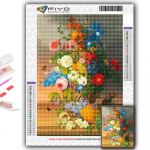 5D DIY potililled Ristpistega kivikivid Teemantjoonistus Tikand Mosaiik Kodukaunistus Full Round 20X30CM