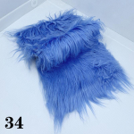 25x45cm Cosplay kangas &otilde;mblusmaterjal 8cm kuhjaga kunstkarusnaha kangas lapit&ouml;&ouml; nuku m&auml;nguhabeme juuste jaoks 34