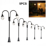 10 cm aiavalgustid HO-skaalale raudtee- ja hoonete paigutuseks. Praktilised