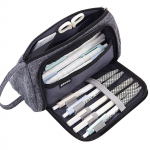 Armas pliiatsikarbikott, suur hoiustamispliiatsikarp pliiatsipesa v&otilde;rguga tasku kirjatarvete organiseerija meik cotton and liner pencil bag