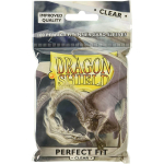 Dragon Shield Clear Card Sleeves Perfect Fit 100 tk