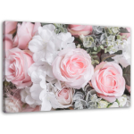 L&otilde;uenditr&uuml;kk Pink Roses Flower Nature 60x40 roosa