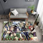 Laste m&auml;ngup&otilde;randamatt Libisemiskindlad vaibad Pehmed kohevad vaibad Laste roosa magamistoa sisekujundus 3D Anime vaip Teismelistetoa kaunistamine Joogamatt 50cm x 80cm