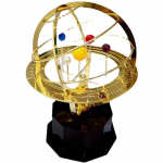 Ramidos , P&ouml;&ouml;rlev p&auml;ikeses&uuml;steemi metallist ornament, Retro Planet Metallist mudelikomplekt, Science Art Deco One Size