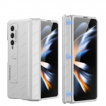 Magnetliigendiga alus&uuml;mbris Samsung Galaxy Z Fold 4 3 5g Fold4 Fold3 &uuml;mbrisele Magnet-adsorptsioonihoidik Matt k&otilde;va arvutitelefoni kate