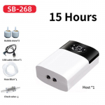2 mudelit USB-laadimine 1 tk akvaariumi &otilde;ues asuv kalapaak Big Air kaasaskantav &otilde;hukompressor hapnikupump SB-268