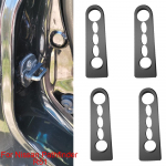 4 tk auto ukseluku heli summuti summuti puhvri m&uuml;ra tihendi kork Nissan Pathfinder R51 jaoks 2005&ndash;2012 Navara Frontier D40