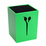 Salongi Juuksuri K&auml;&auml;ride hoidik Kammklambrid Stand Korraldaja Salongi Styling Tool roheline