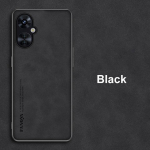 Lambanahast PU nahast telefoni&uuml;mbris OnePlus Nord CE 3 Lite ACE 2V Pro Recing Matte Silikoonist p&otilde;rutuskindel kaitseraua kate For Nord CE 3 5G must
