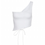 seksikas &otilde;&otilde;nes seljata valge must topp naiste suvine Korea klubi peor&otilde;ivas camisole femme crop topid &otilde;huke pehme vestiga tee S must