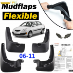 Kia Rio jaoks 2006 2007 2008 2009 2010 2011 New Pride 4-ukselised sedaanautode porilapid porilapid pritsmekaitsed porilapid porilauad 2006-2011