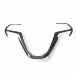 ABS rooliratta kaunistuse kattekleebis, mis sobib Jeep Grand Cherokee jaoks Jeep Cherokee 2014-2020 auto salongitarvikutele must