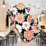 Cartoon Flowers Design telefoni&uuml;mbris Samsung A01