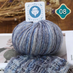 5-rulliline kamuflaaž puuvillane l&otilde;ng Segmenteeritud v&auml;rvimine Moh&auml;&auml;ri keravillane l&otilde;ng K&auml;sitsi kudumine Keskmise paksuse salliga m&uuml;tsil&otilde;ng 5 rolls